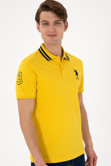 USPA Men Polo Shirt USPA Big Logo Mustrad VR072 USPOM281 US POLO ASSN.